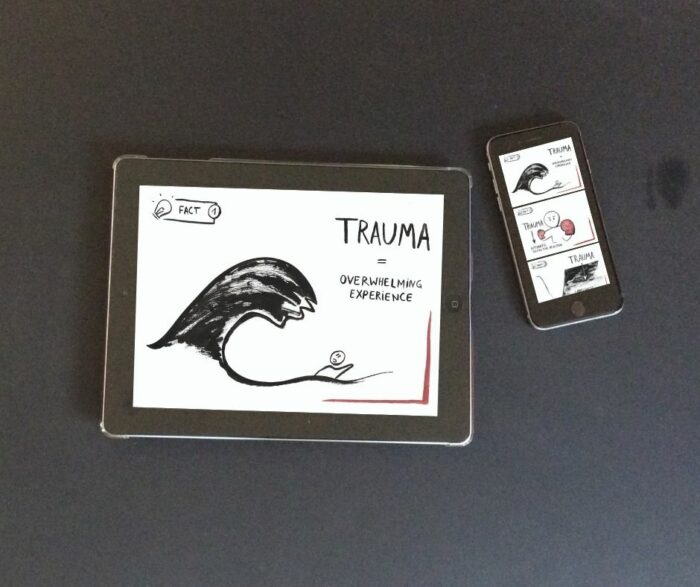 Traumakaarten - digitale set van 20 stuks